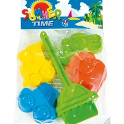 Zwemmen En Waterspeelgoed>Androni Strand/zandbak set 6-delig gekleurd