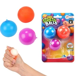 Fidget Toys> Stressbal Mini 3 Op Kaart Fidget