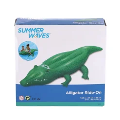 Zwemmen En Waterspeelgoed>Summer Waves opblaasbare krokodil 168 x 86 cm