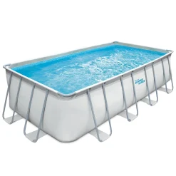 Zwemmen En Waterspeelgoed|Zwembaden>Summer Waves Zwembad Elite Frame Rectangular 549 X 274 X 132 cm + filter pomp