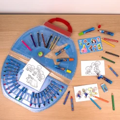 Tekenen / Kleuren> Super Mario Kleurkoffer 51-delig