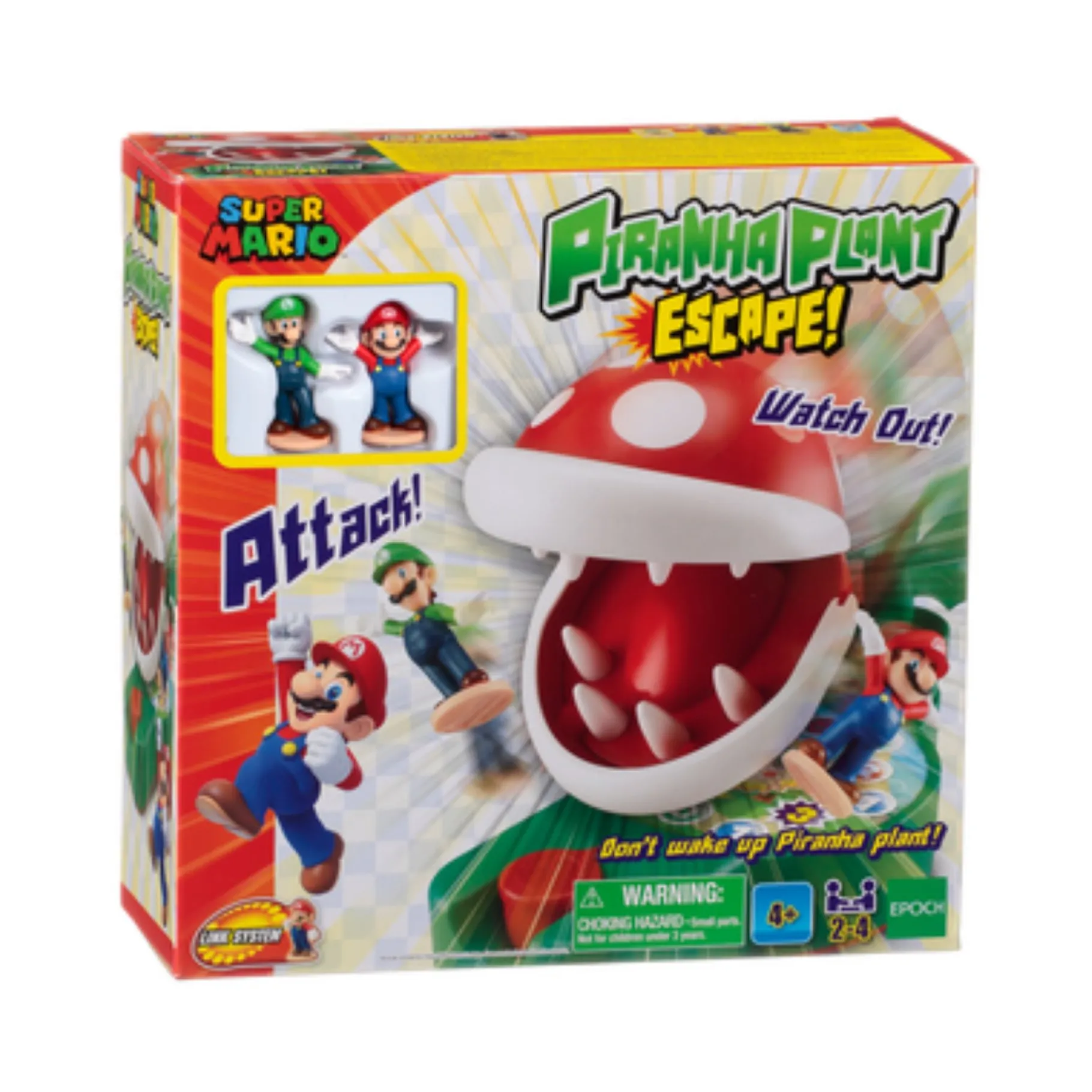 Kinderspellen>Epoch Super Mario Piranha Plant Escape - Kinderspel