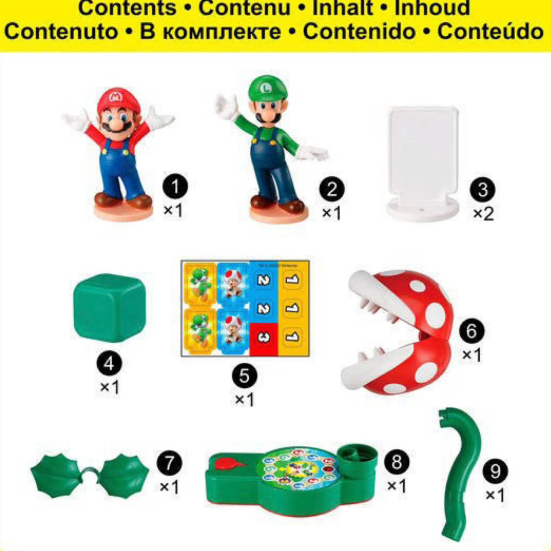 Kinderspellen>Epoch Super Mario Piranha Plant Escape - Kinderspel