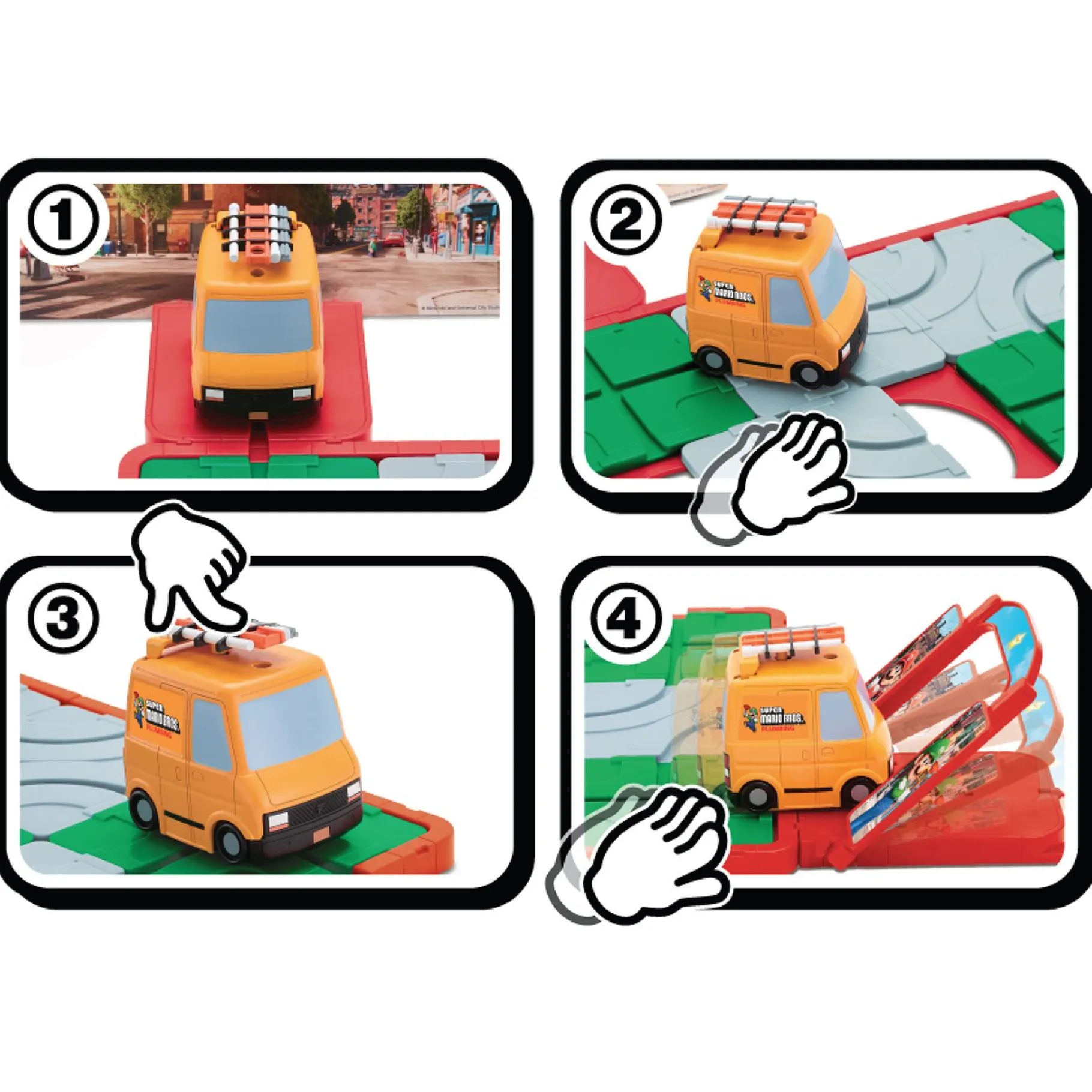 Kinderspellen>Epoch Super Mario Route'n Go - Kinderspel