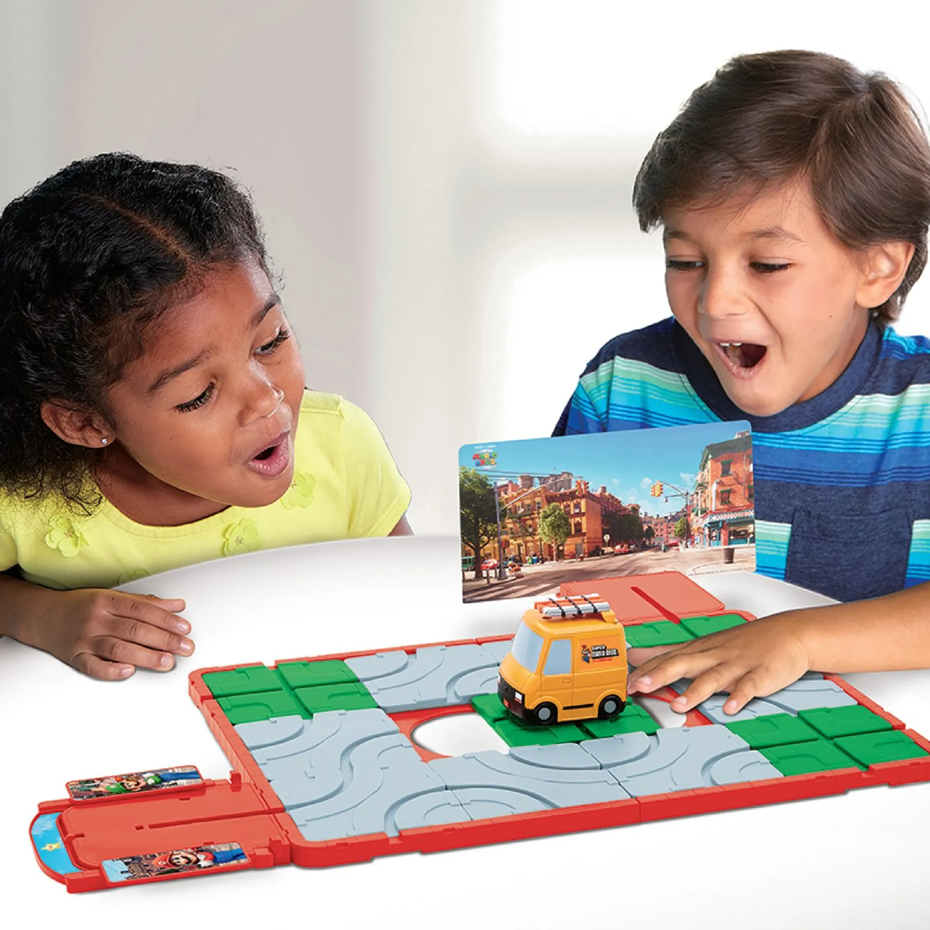 Kinderspellen>Epoch Super Mario Route'n Go - Kinderspel