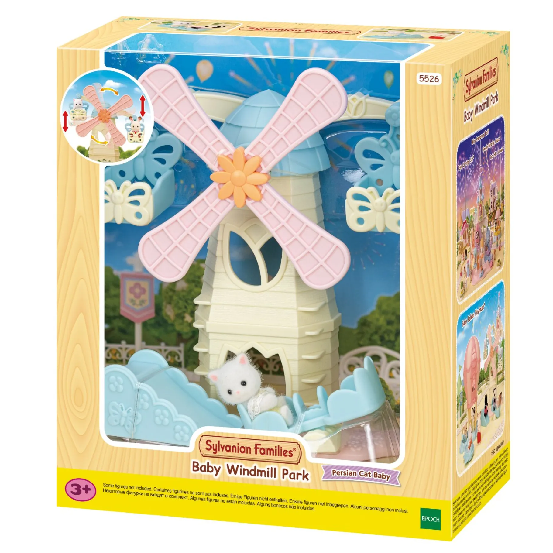 Speelfiguren|Meisjes>Epoch Sylvanian Families 5526 Baby Windmill