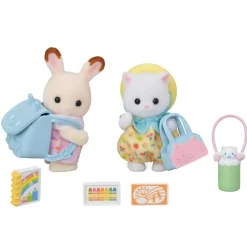 Speelsets|Jongens>Epoch Sylvanian Families Duo Peutervriendjes Samen  Wandelen