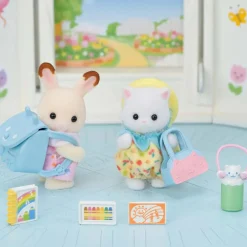 Speelsets|Jongens></noscript>Epoch Sylvanian Families Duo Peutervriendjes Samen  Wandelen