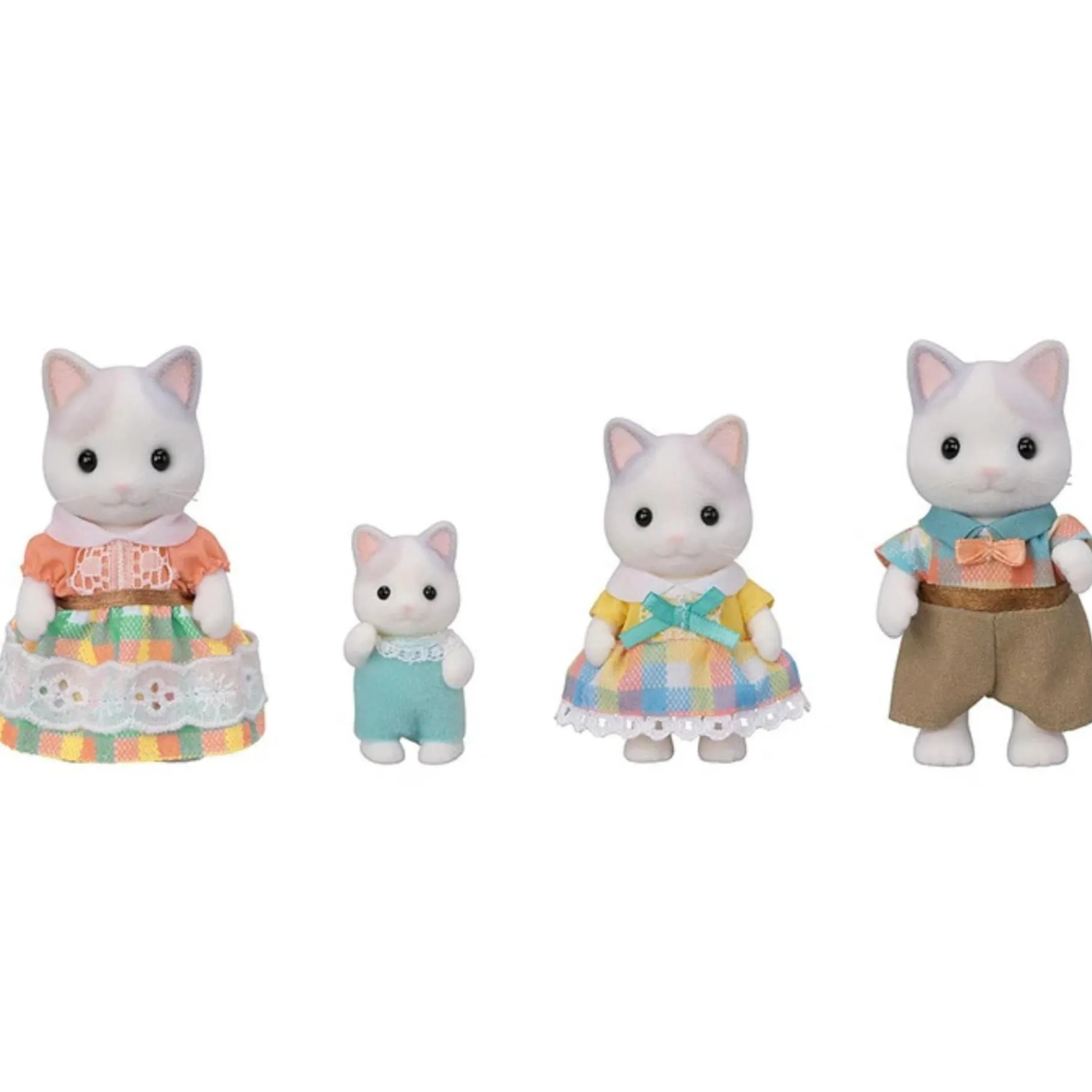Speelfiguren|Meisjes>Epoch Sylvanian Families Familie Latte Kat