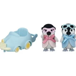 Speelfiguren>Epoch Sylvanian Families Pinguïn Babies Speelset
