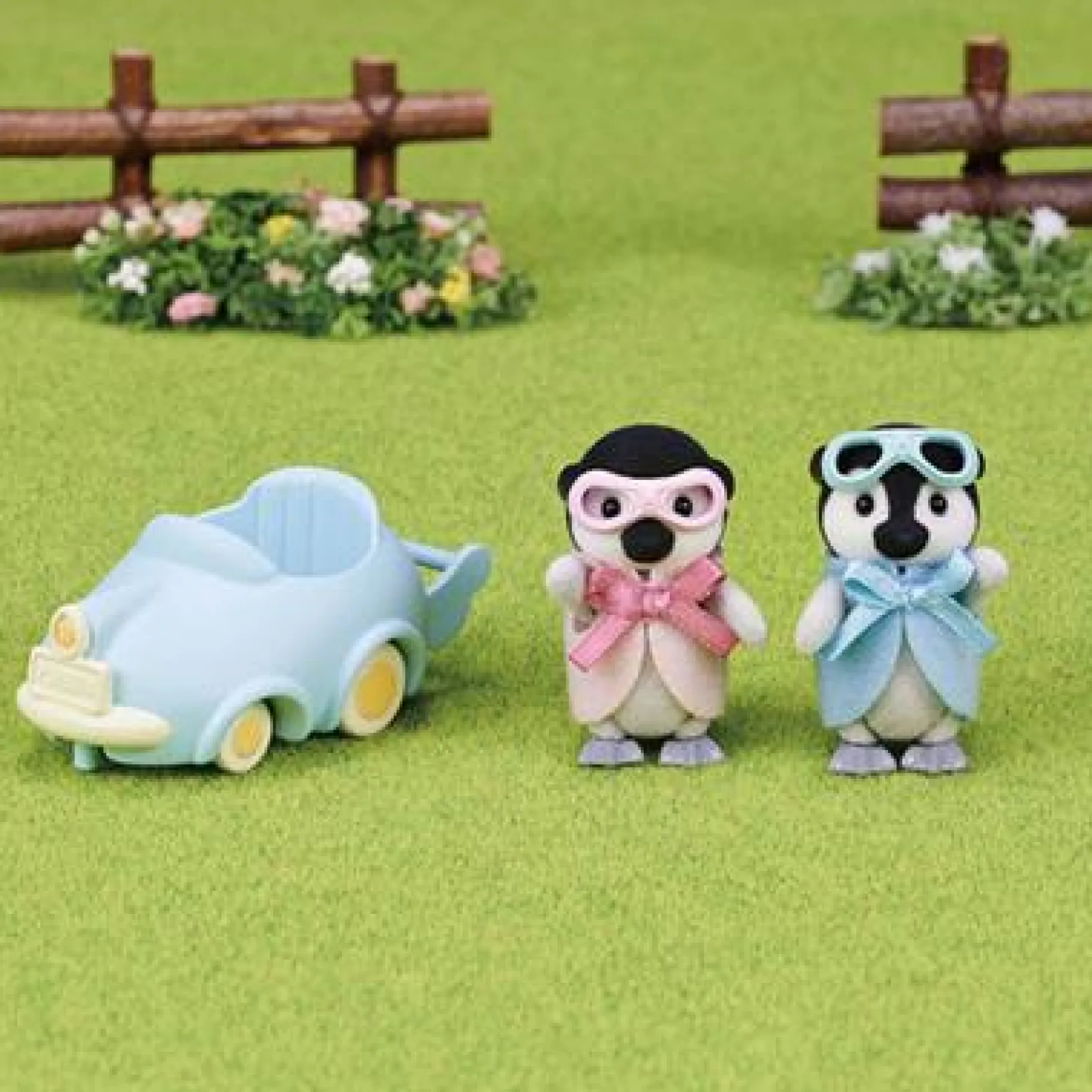 Speelfiguren>Epoch Sylvanian Families Pinguïn Babies Speelset