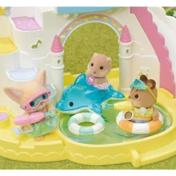 Speelsets|Jongens></noscript>Epoch Sylvanian Families Trio Peutervriendjes Zwembad  Fun