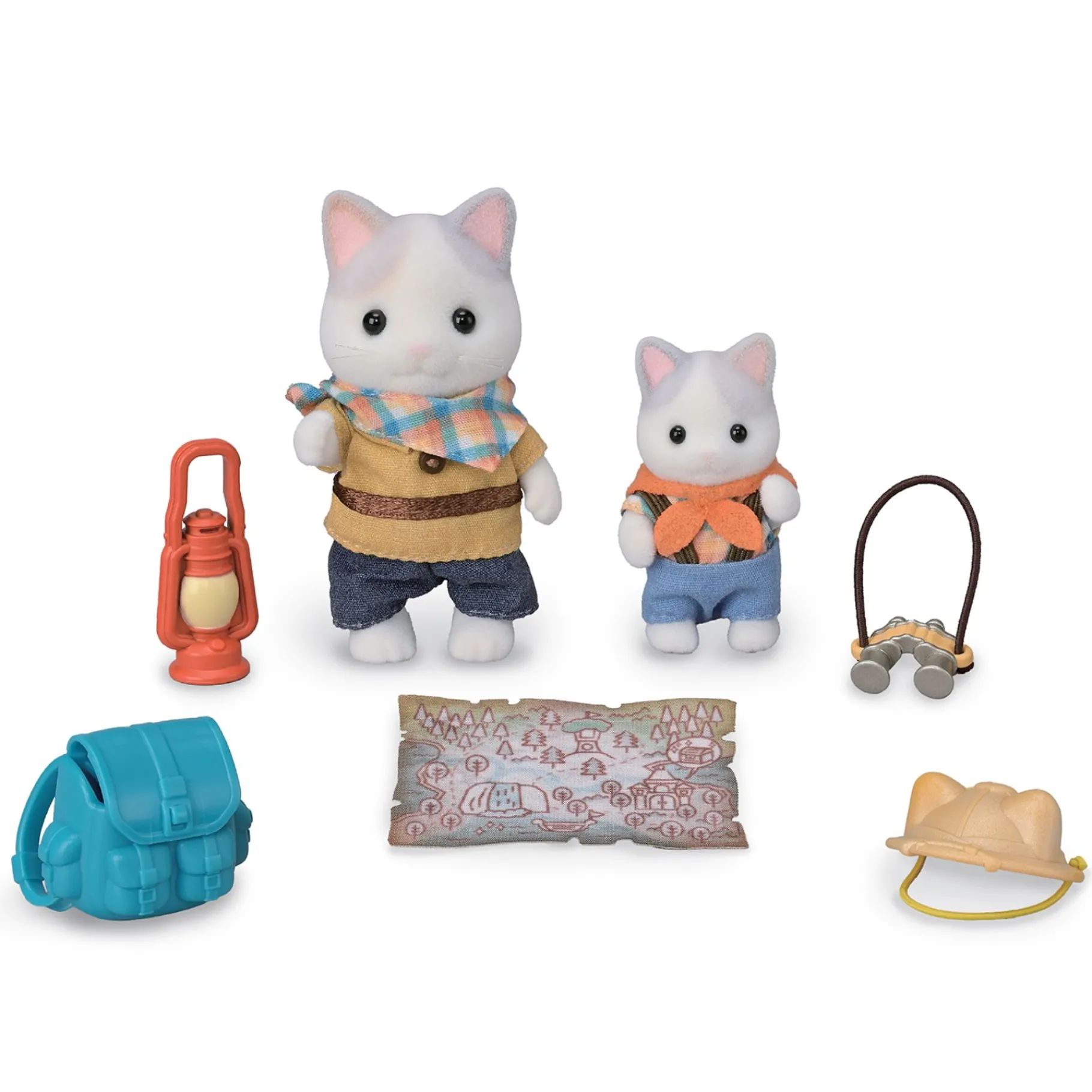 Meisjes>Epoch Sylvanian Family 5763 Duo avonturiers latte kat Broer En Baby