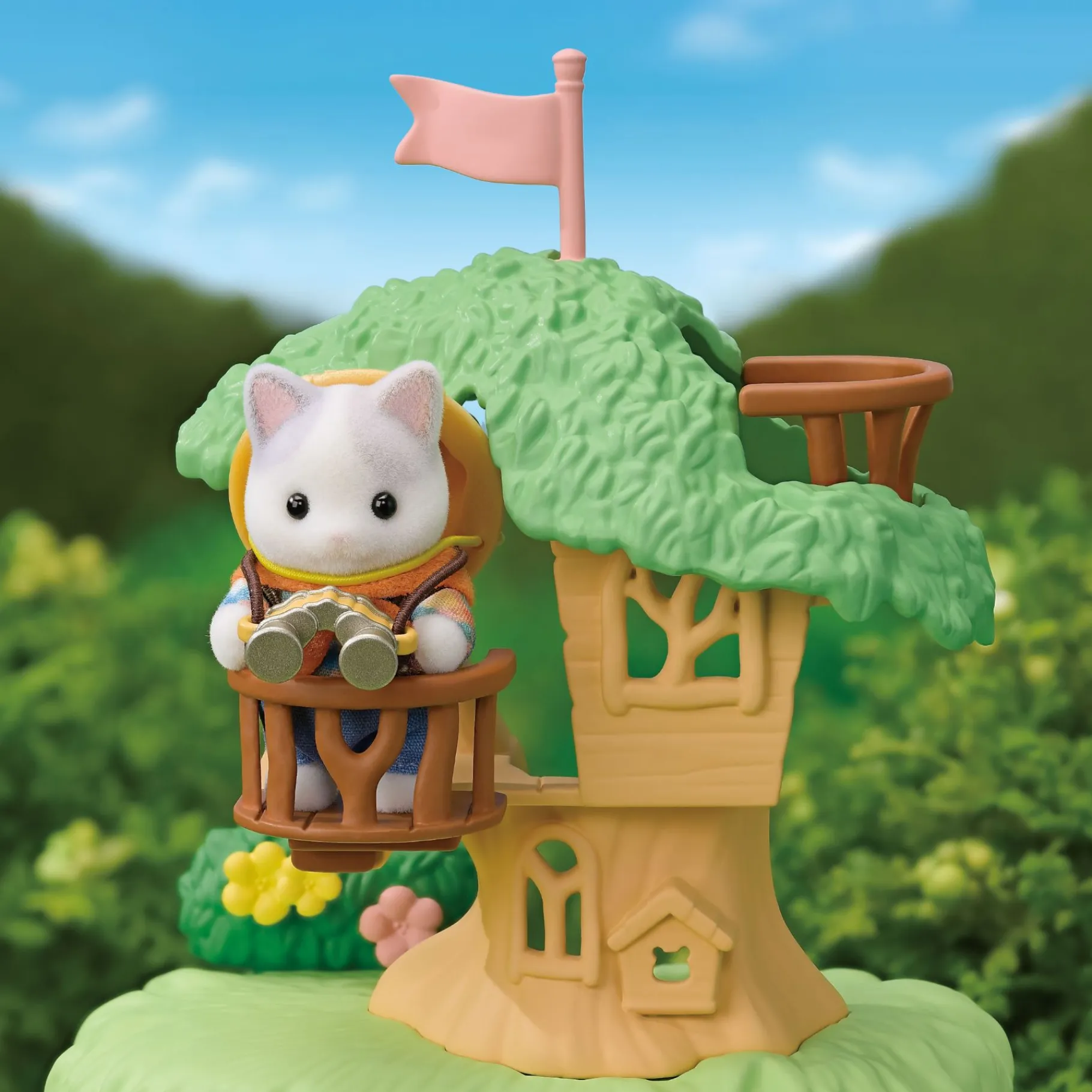 Meisjes>Epoch Sylvanian Family 5763 Duo avonturiers latte kat Broer En Baby