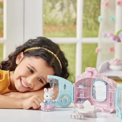 Meisjes></noscript> Sylvanian Family 5758 Schitterende kleedkamer