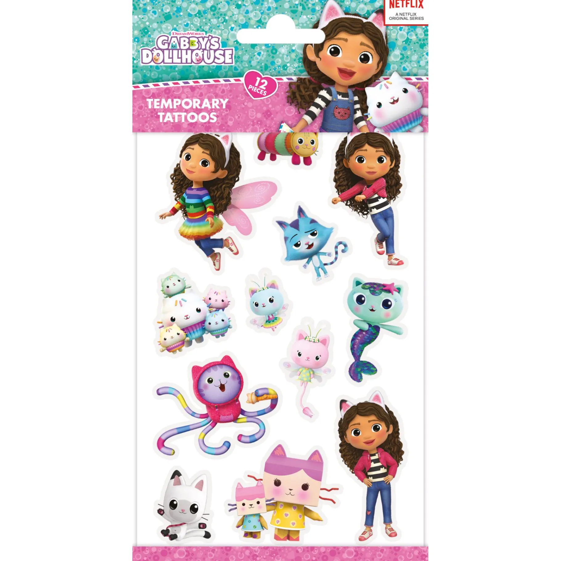 Stickers>Gabby’s Dollhouse Tattoos Gabby's Dollhouse