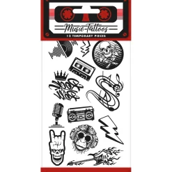 Stickers> Tattoos Rock muziek