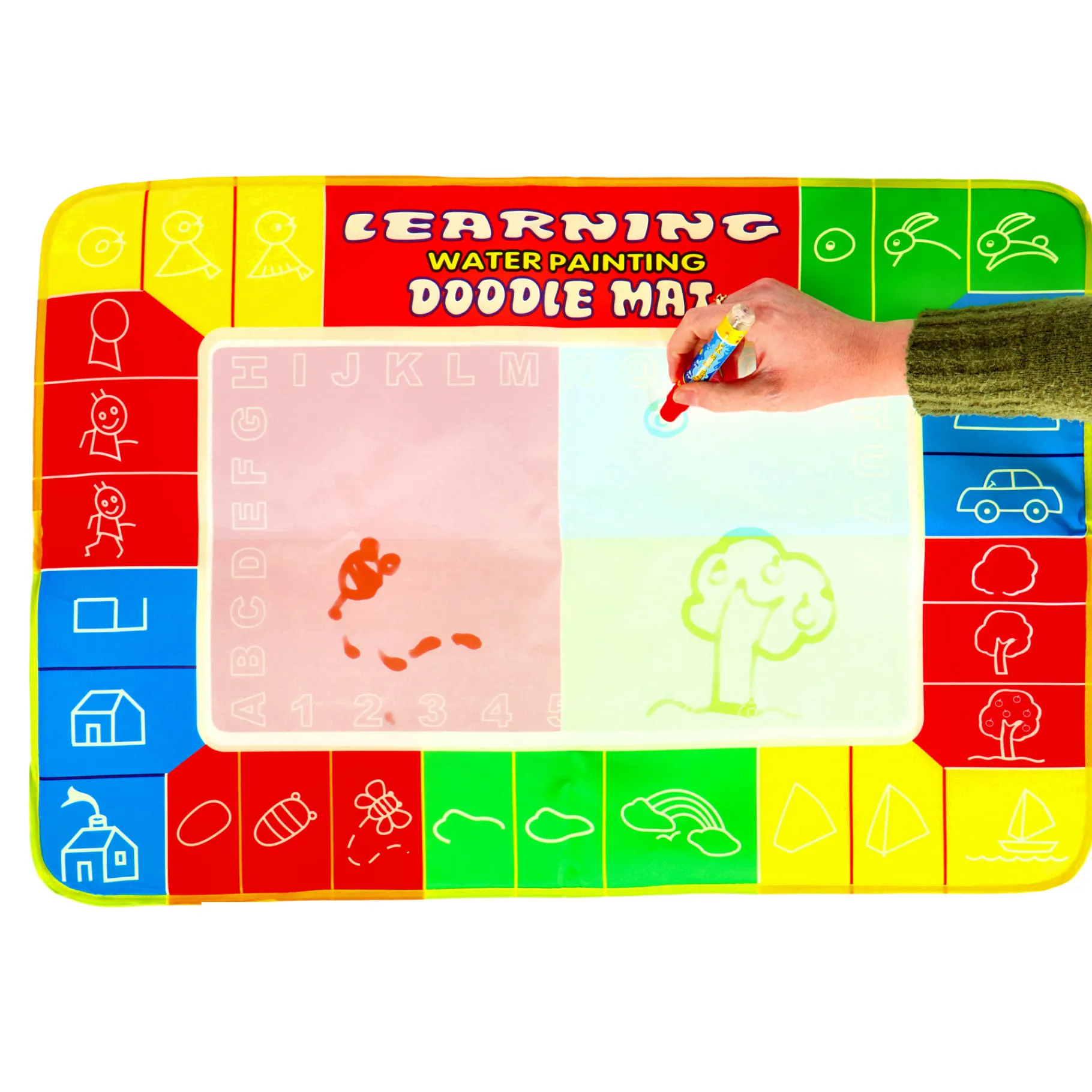 Tekenen / Kleuren> Tekenmat Aqua 73x48cm