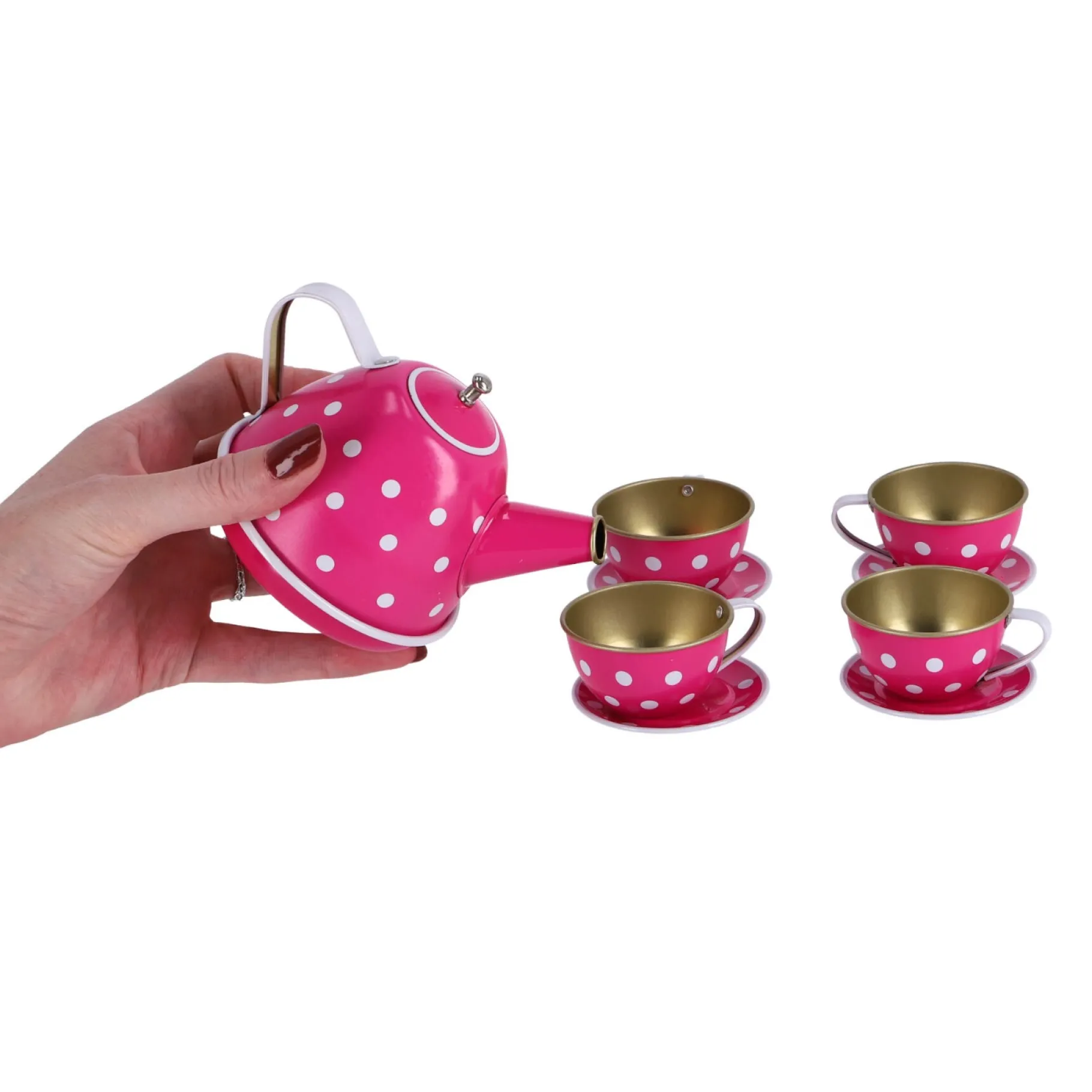 Servies|Meisjes> Theeset op dienblad 18-delig