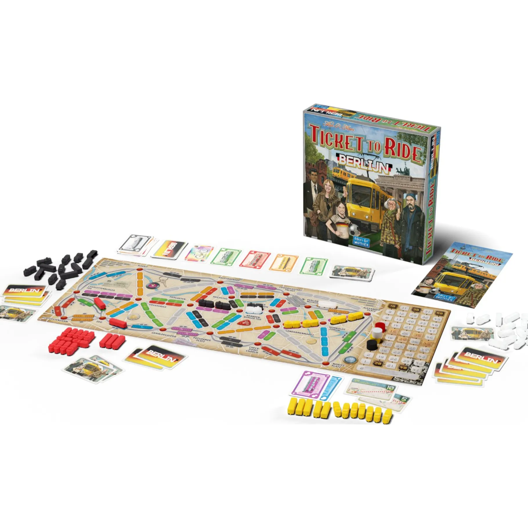 Bordspellen> Ticket To Ride Berlijn - Bordspel