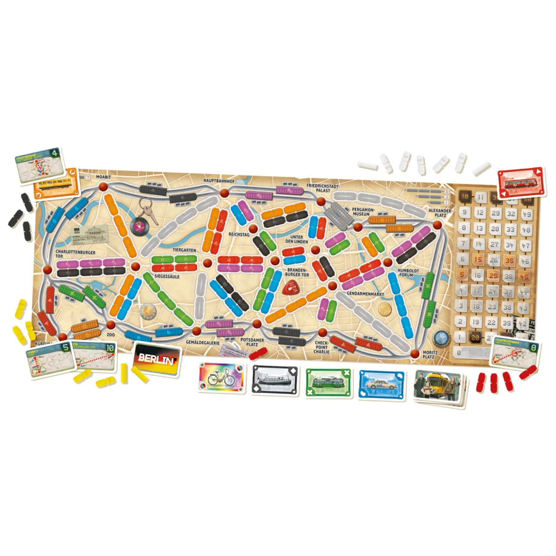 Bordspellen> Ticket To Ride Berlijn - Bordspel