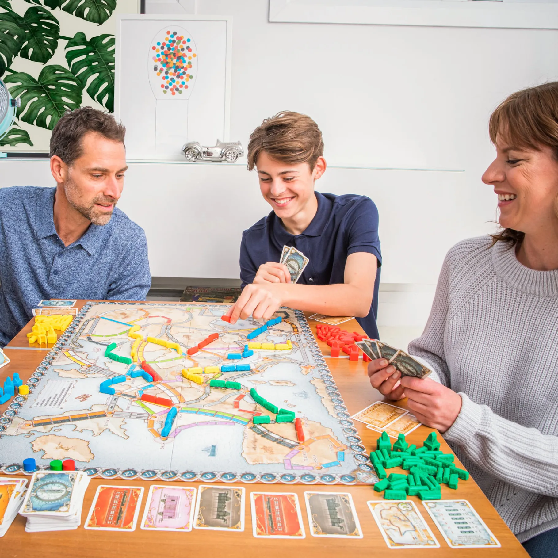 Bordspellen>Days Of Wonder Ticket To Ride Europe - Bordspel