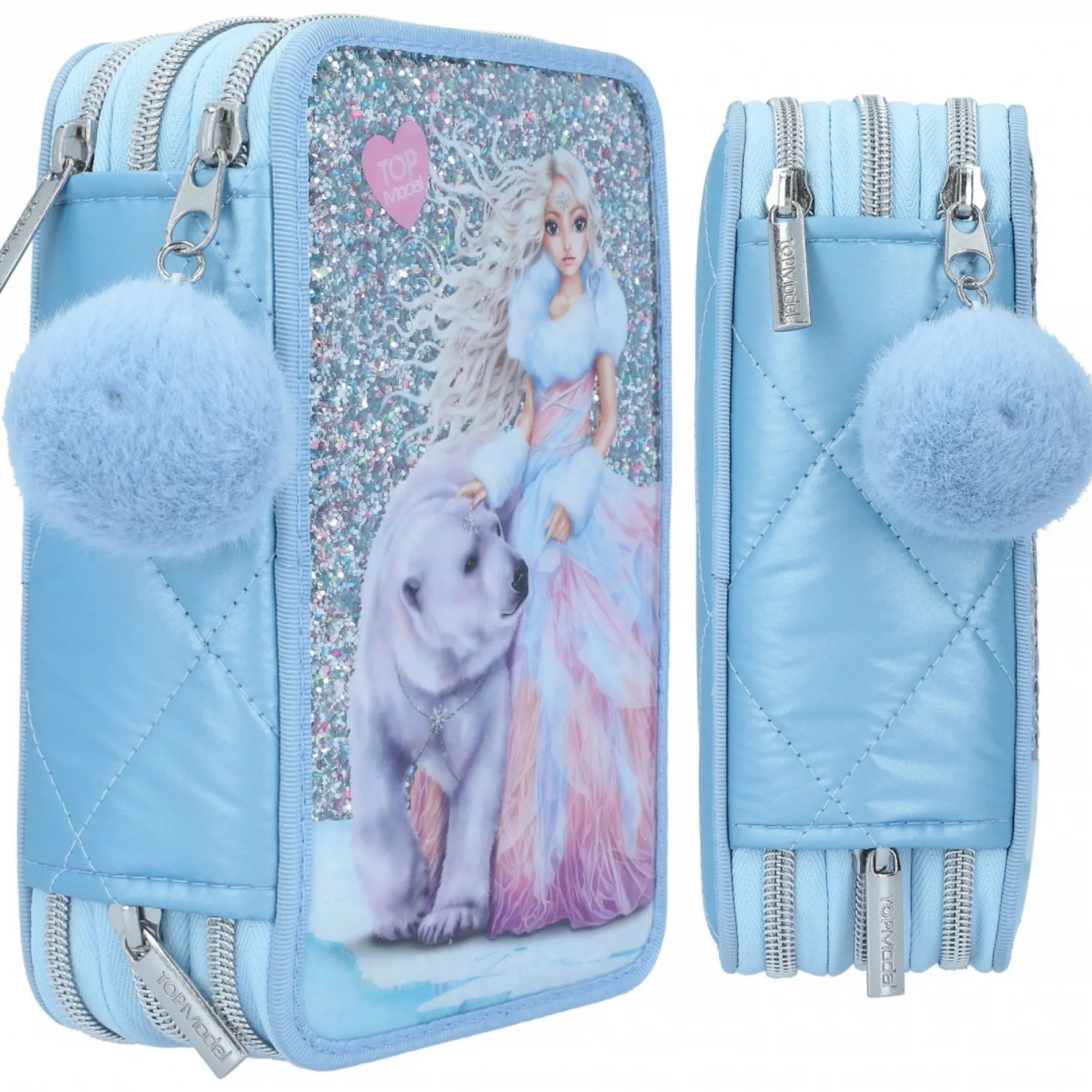 Tekenen / Kleuren>Depesche TOPModel 3-Vaks Etui Gevuld Iceworld