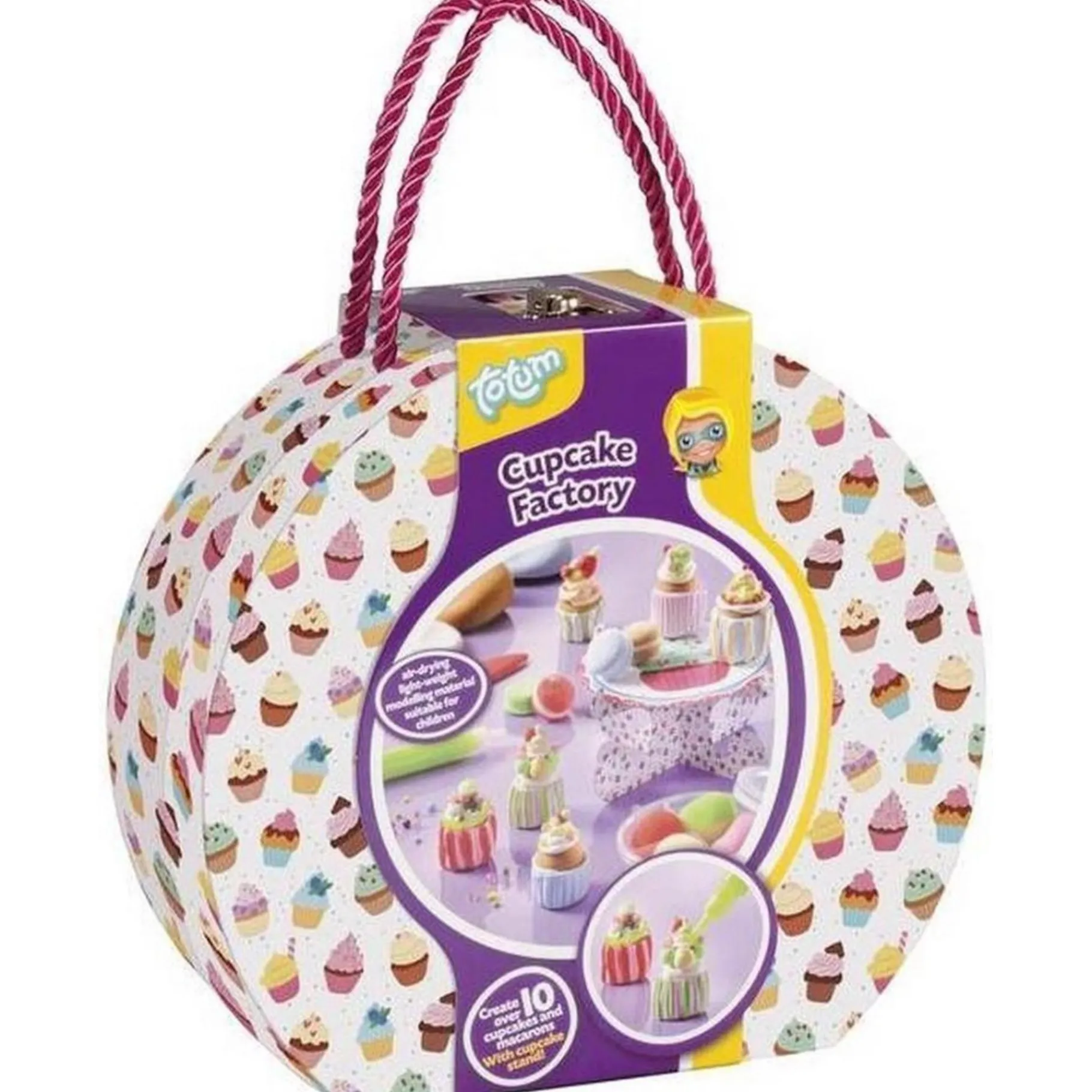 Knutselsets|Klei>Totum hobbydoos cupcake factory