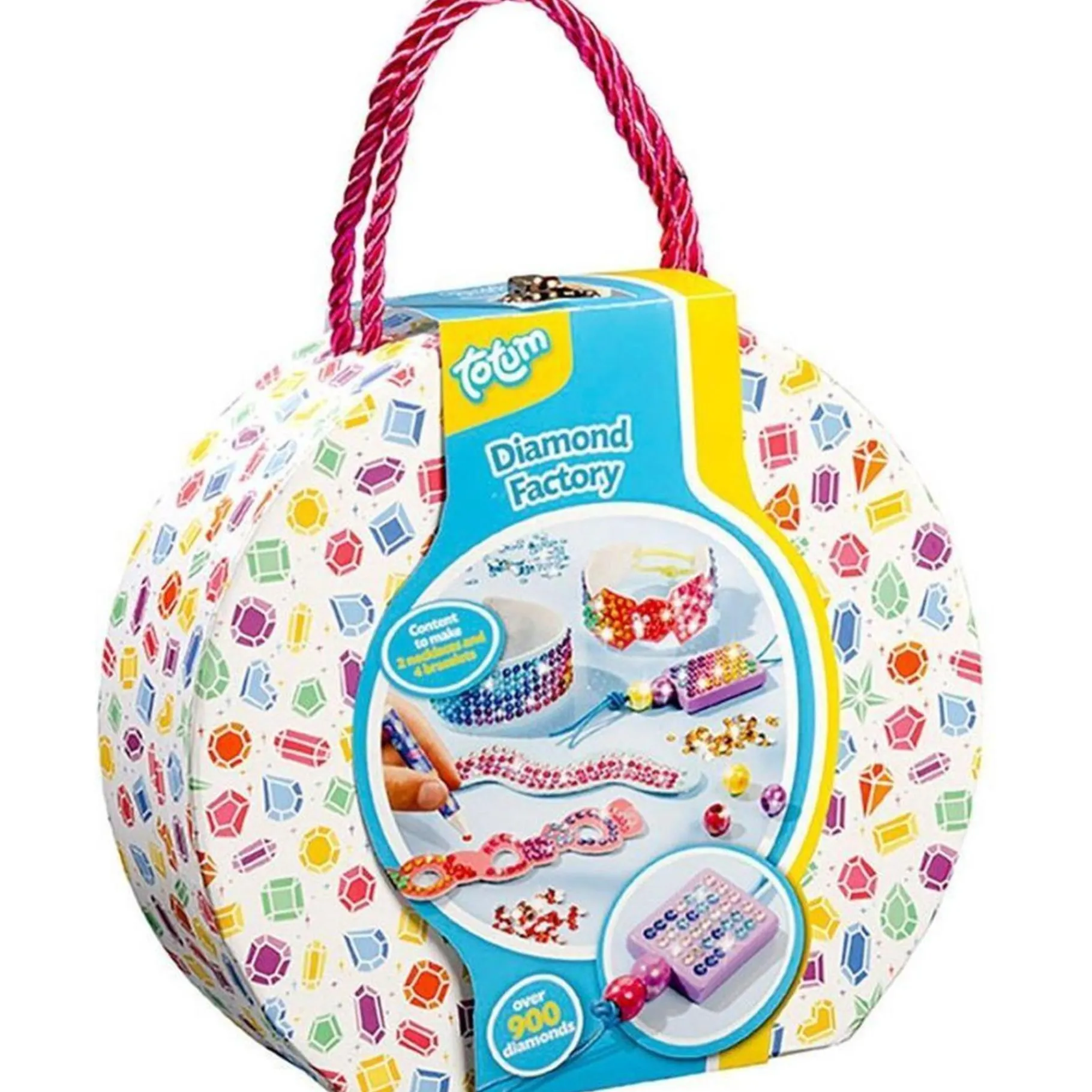 Sieraden Maken|Knutselsets>Totum hobbydoos diamond factory