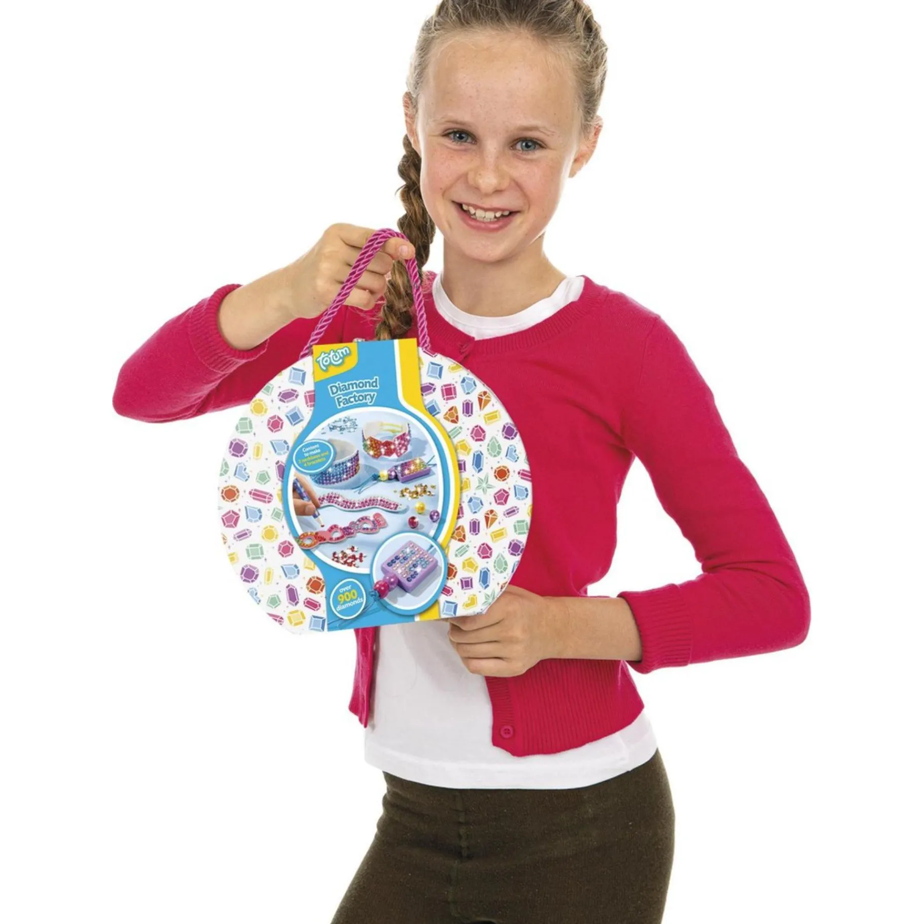 Sieraden Maken|Knutselsets>Totum hobbydoos diamond factory