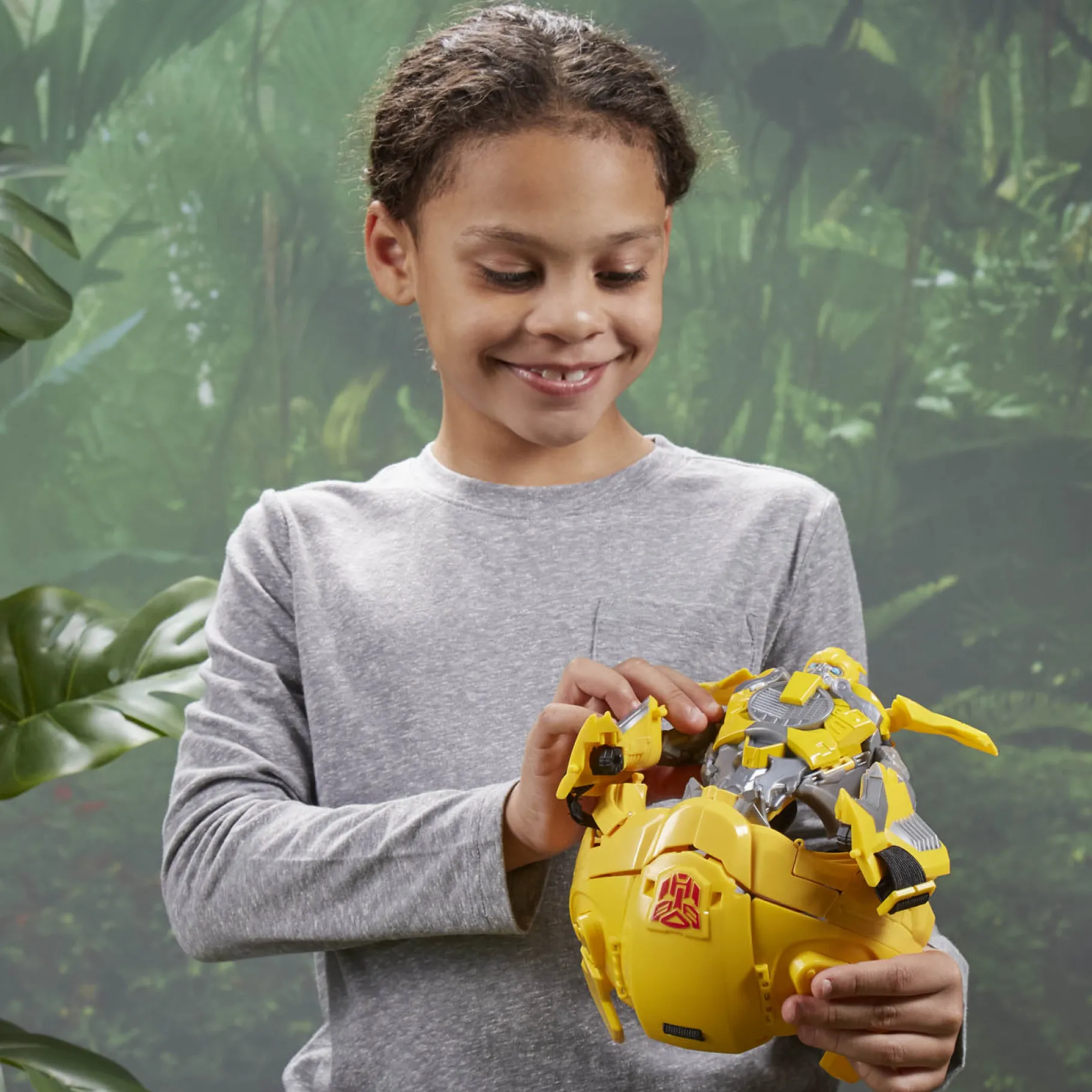 Verkleden|Jongens>Hasbro Transformer Movie 2 In 1 Bumblebee Masker