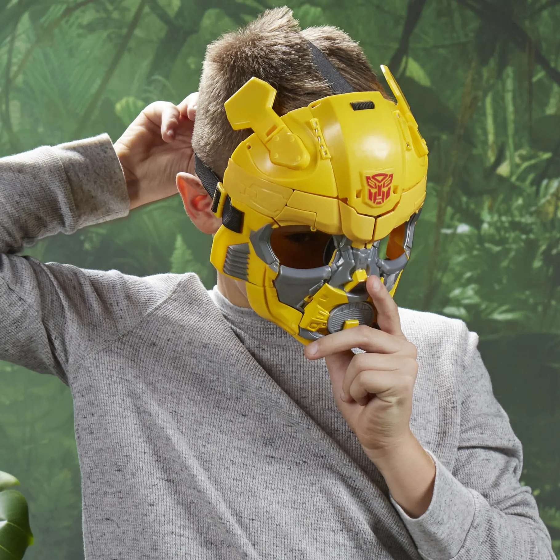 Verkleden|Jongens>Hasbro Transformer Movie 2 In 1 Bumblebee Masker