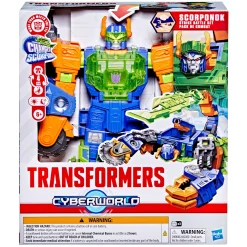Actiefiguren|Jongens> Transformers cyberworld Scorponok battle set