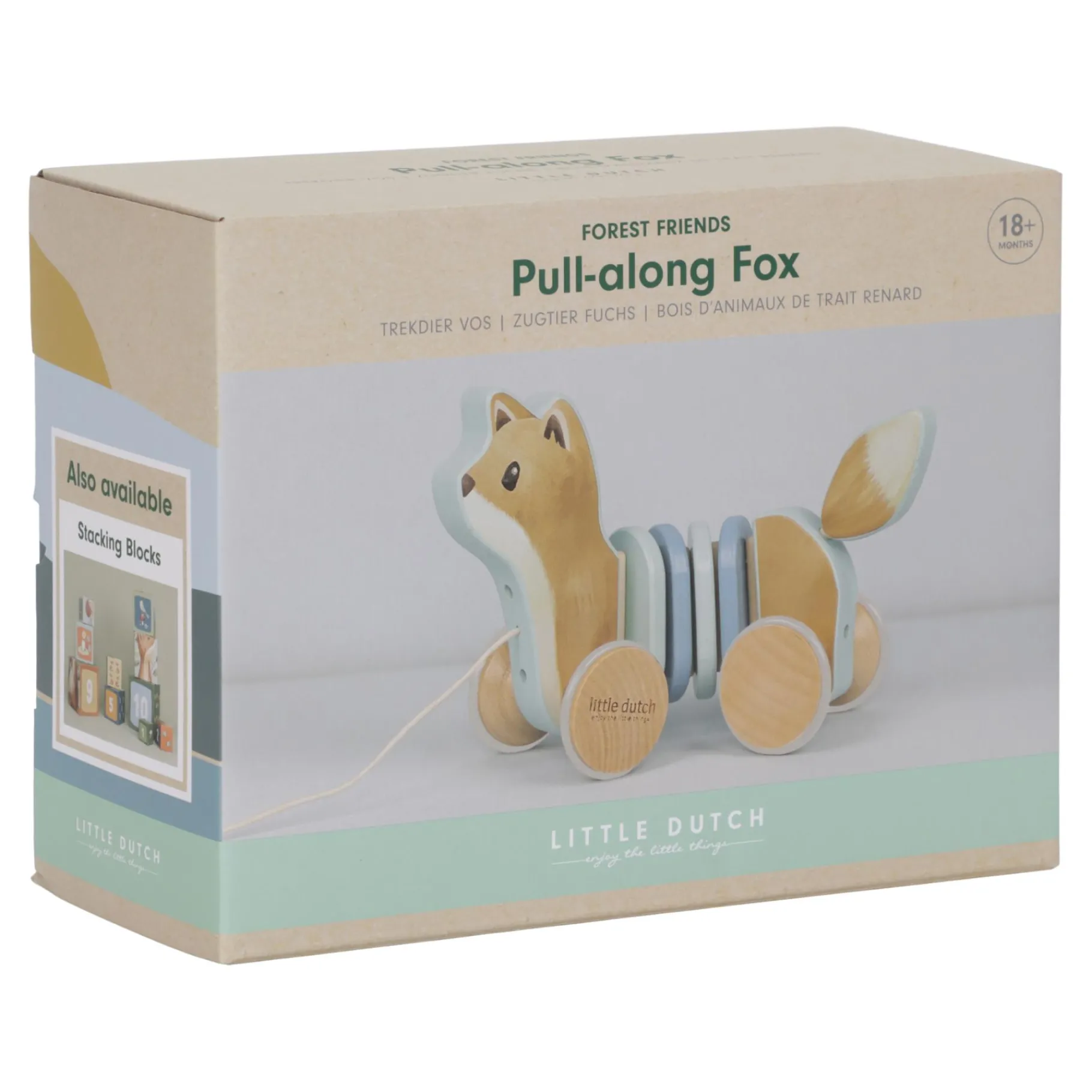 Babyspeelgoed> Trekdiek Wiebel Vos Forest Friends