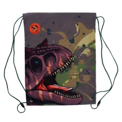 Paraplu's En Tassen> T-Rex Adventures Gym- Zwemtas 37 x 43 cm