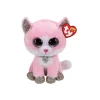 Dieren Knuffels En Pluche> Ty Beanie BOO Fiona Pink Cat 15 Cm