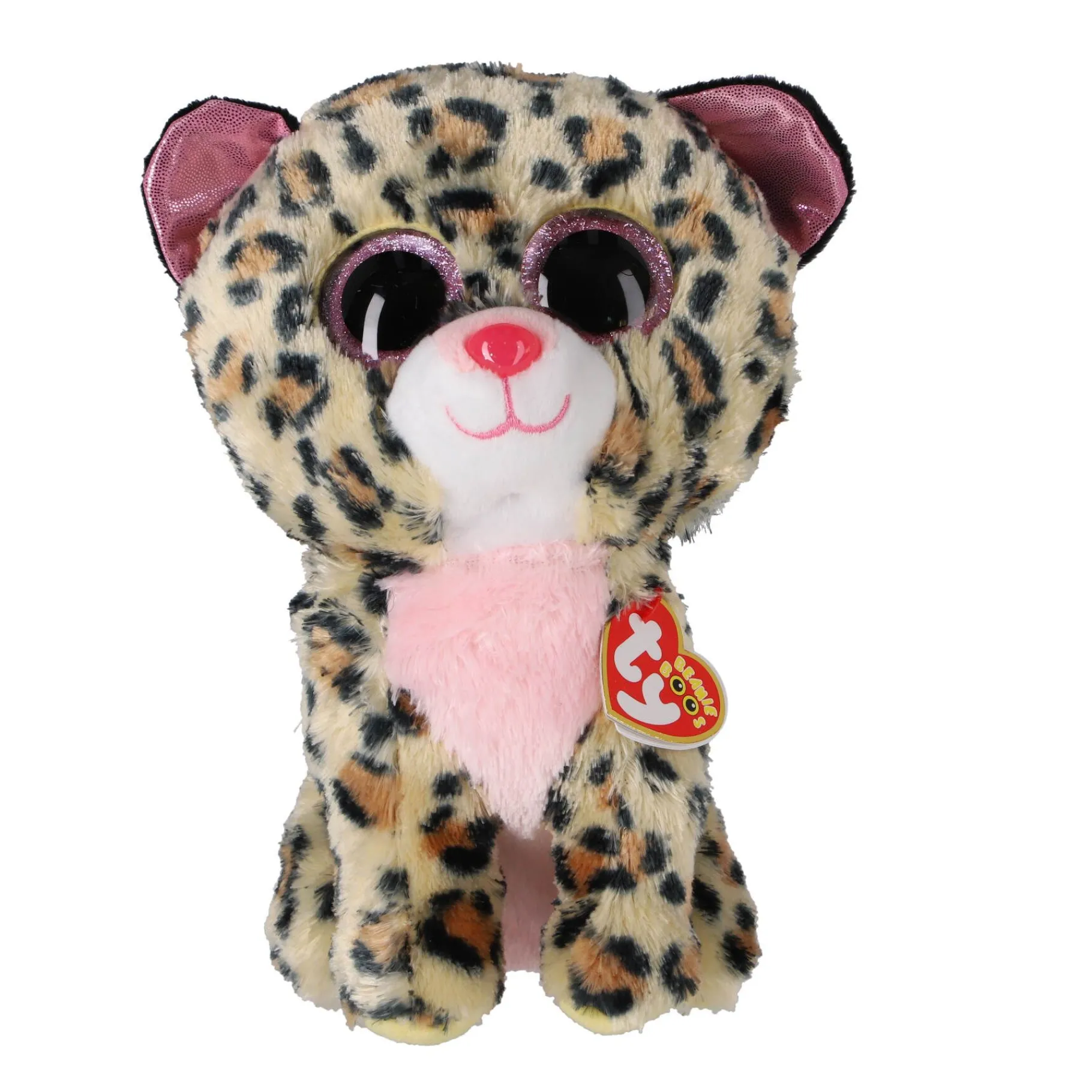 Dieren Knuffels En Pluche>Ty Beanie Boo Livvie Leopard 24 Cm