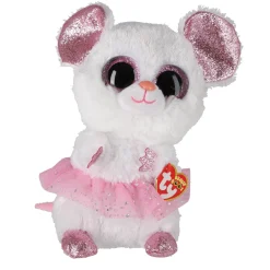 Dieren Knuffels En Pluche>Ty Beanie Boo Nina Mouse With Tutu 24 Cm