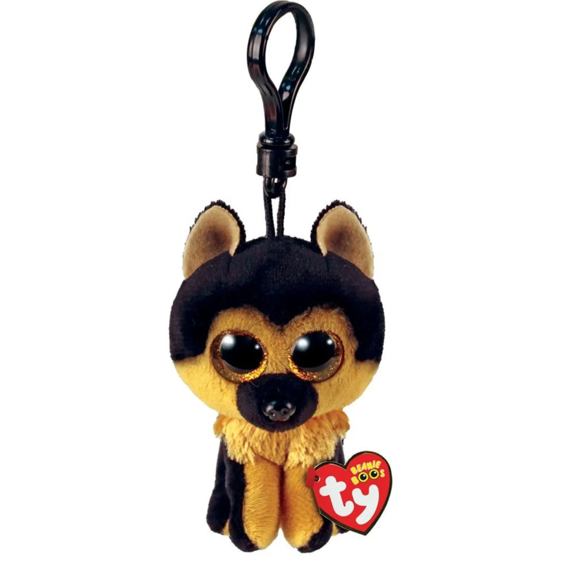 Sleutelhangers> Ty Beanie Boo Sleutelhanger Spirit German Shepherd Clip