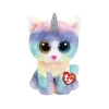 Dieren Knuffels En Pluche> Ty Beanie Heather Cat W/Horn 24 Cm