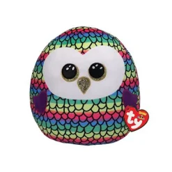 Dieren Knuffels En Pluche>Ty Squish-A-Boo Owen Owl 20 Cm