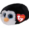 Dieren Knuffels En Pluche> Ty Teeny Waddles Penguin 10 cm