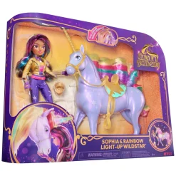 Meisjes|Tienerpoppen> Unicorn Academy Gift Set Unicorn Wildstar Rainbow Light Up & Pop Sophia