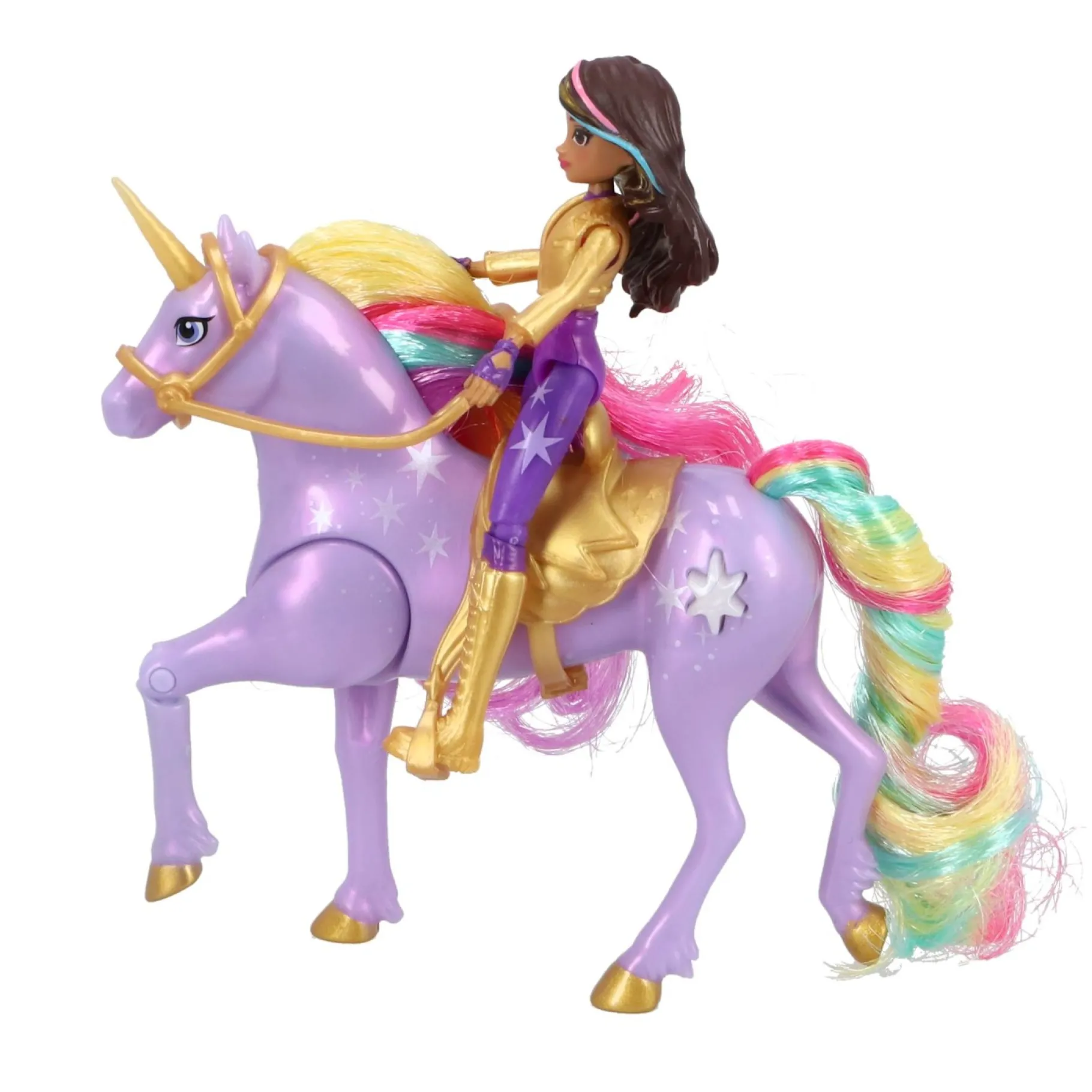Meisjes|Tienerpoppen> Unicorn Academy Pop Sophia & Unicorn Wildstar (Met licht)