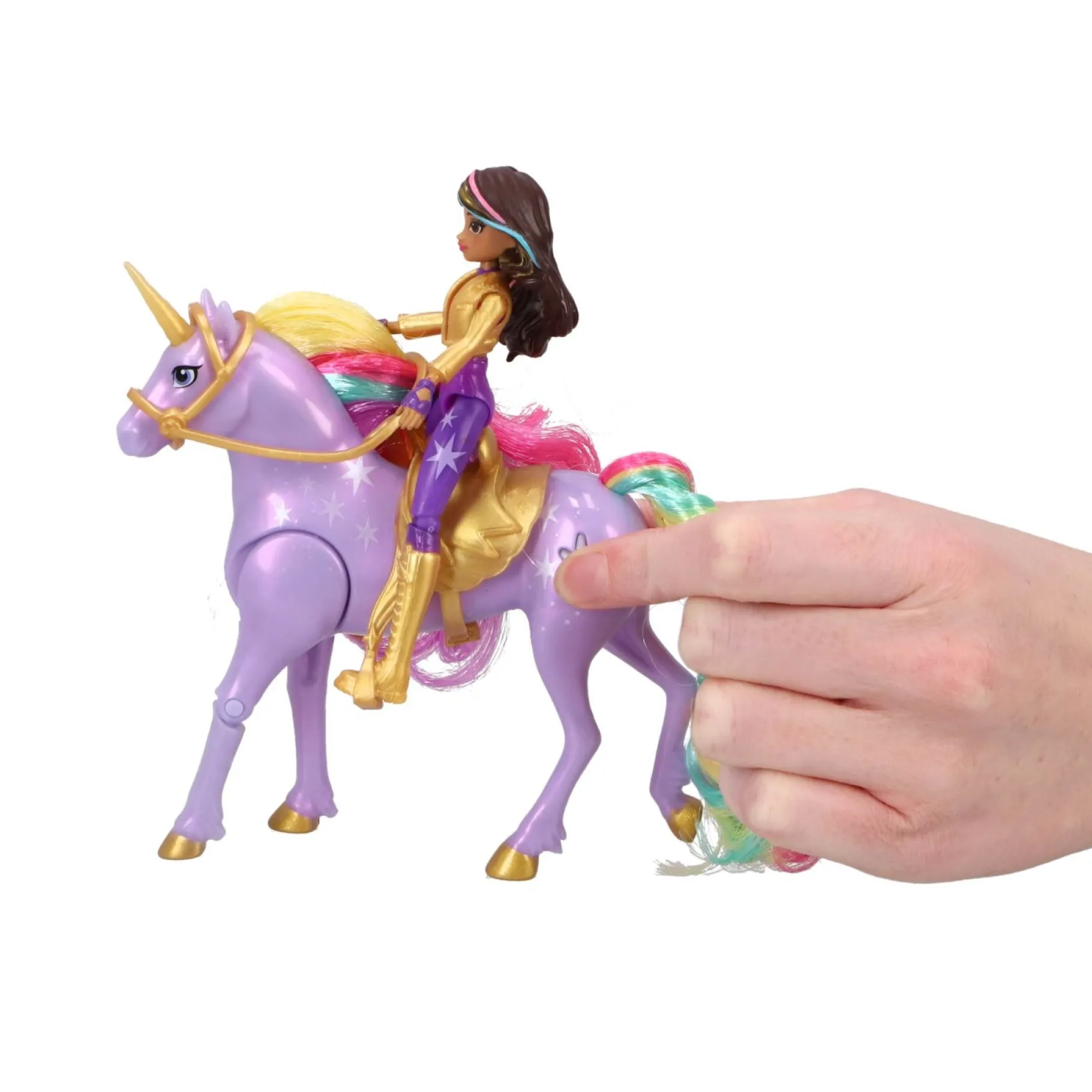 Meisjes|Tienerpoppen> Unicorn Academy Pop Sophia & Unicorn Wildstar (Met licht)