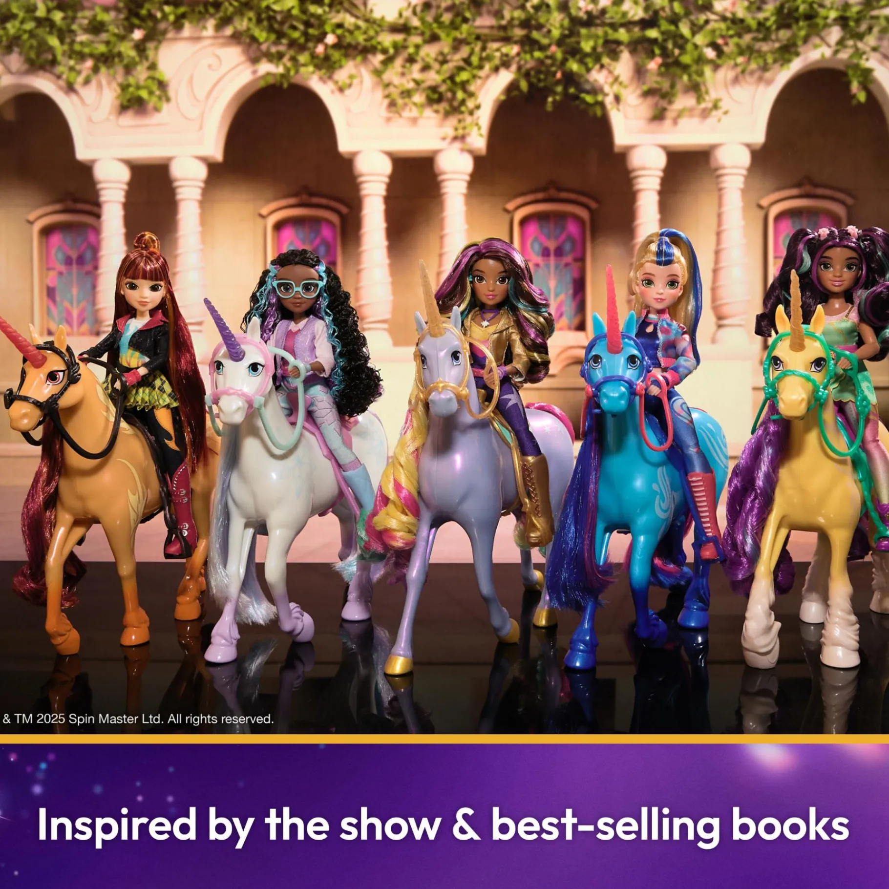 Meisjes|Speelfiguren>Spinmaster Unicorn Academy Unicorn Glacier (28 Cm)