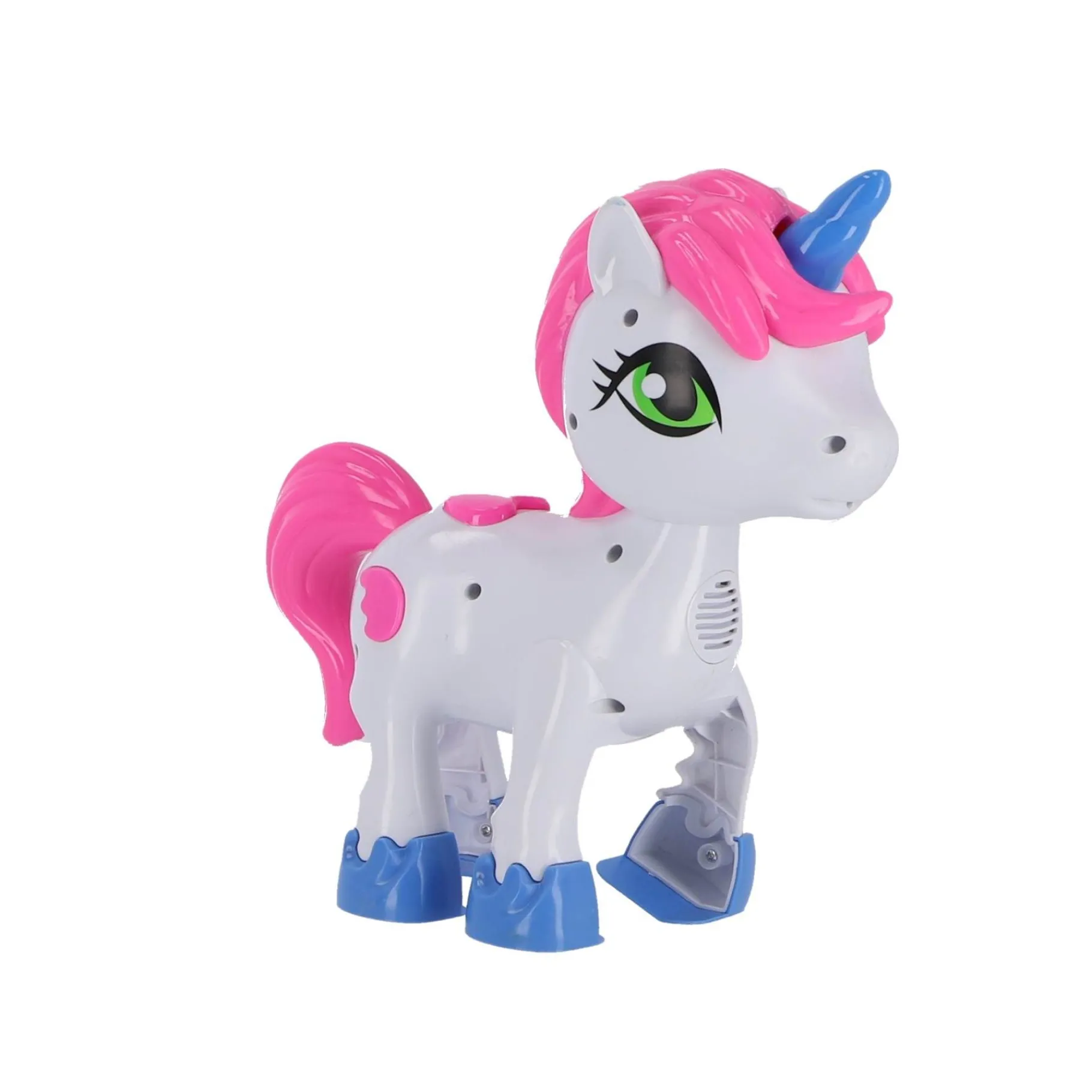 Speelfiguren> Unicorn met licht en geluid talk back functie