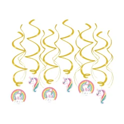 Feestartikelen> Unicorn Swirl Decoratie