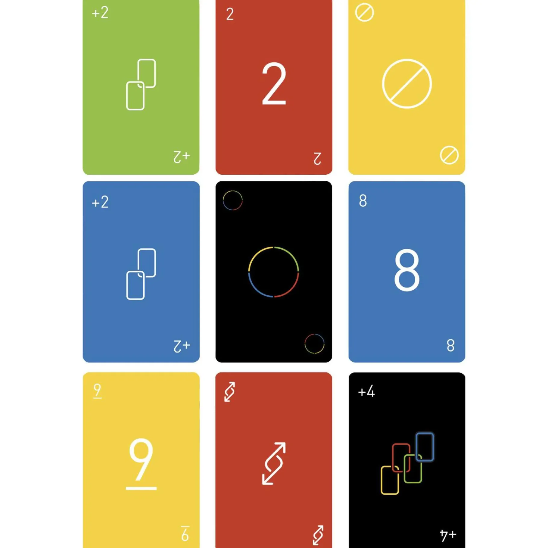 Kaartspellen> Uno Minimalista