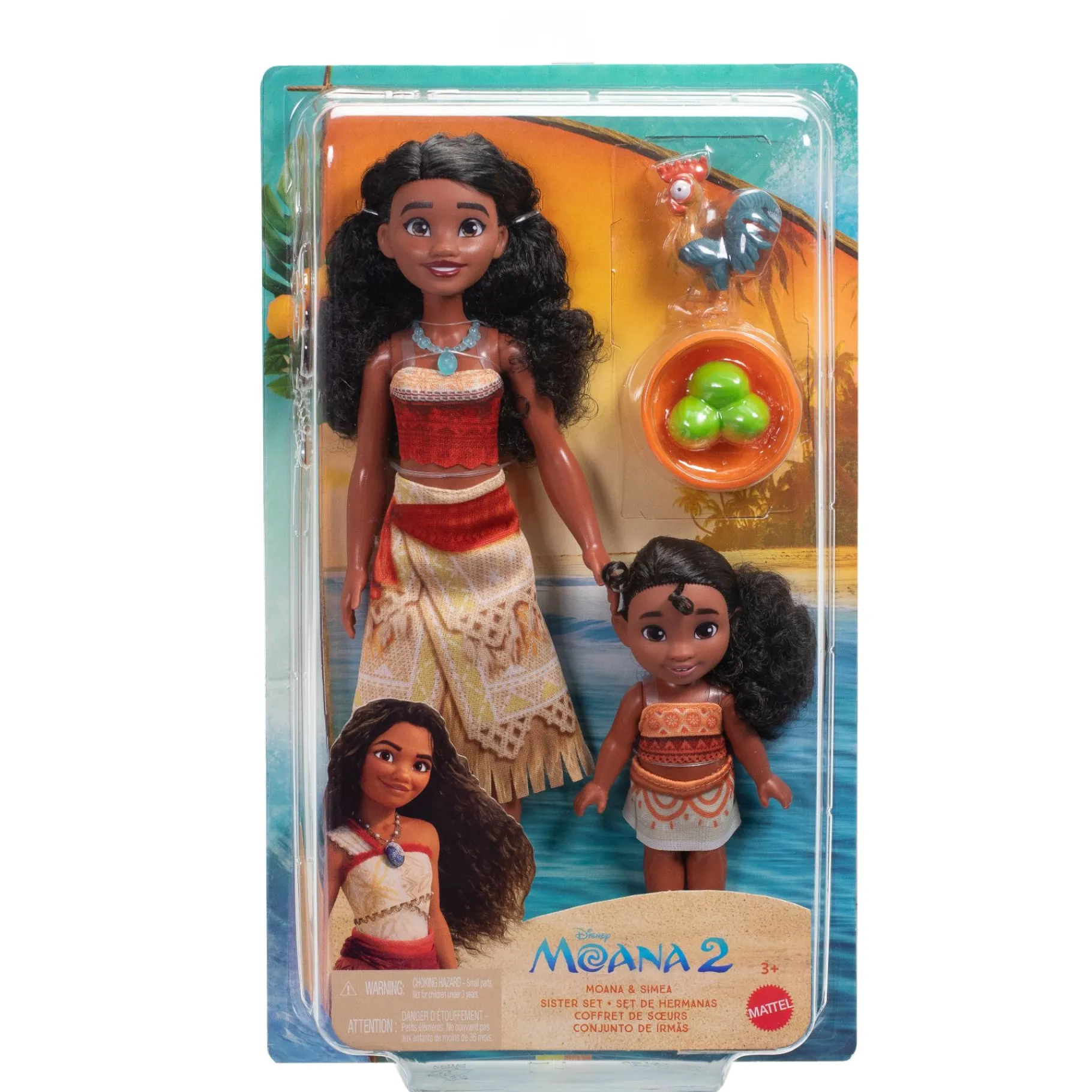 Tienerpoppen|Meisjes> Vaiana Disney Fashion Doll Multipack